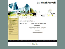 Tablet Screenshot of michaelfarrell.myefolio.com